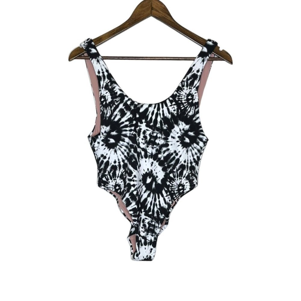 Dolce Vita NWT Women's Tie-Dye Stella High Leg One Piece Swimsuit Size Small